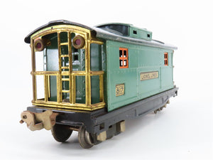 O Gauge 3-Rail Lionel Vintage Prewar Tinplate Lionel Lines Caboose #817