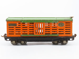 O Gauge 3-Rail Lionel Vintage Prewar Tinplate Lionel Lines Stock/Cattle Car #813