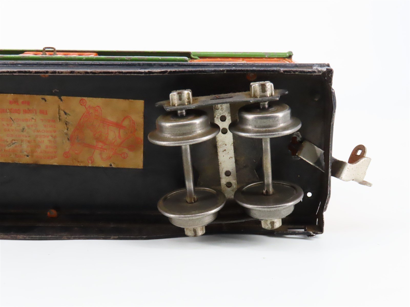 O Gauge 3-Rail Lionel Vintage Prewar Tinplate Lionel Lines Stock/Cattle Car #813