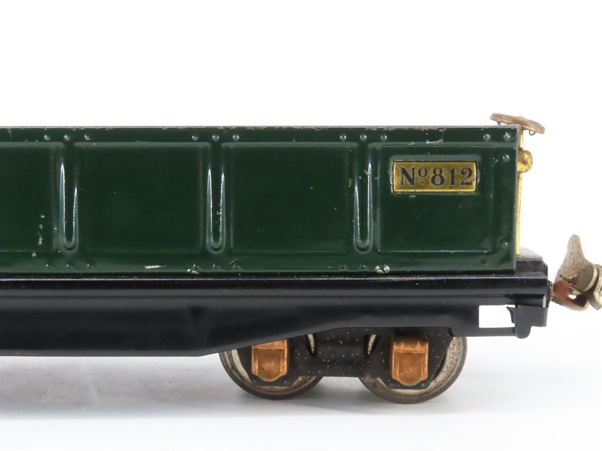 O Gauge 3-Rail Lionel Vintage Prewar Tinplate Lionel Lines Gondola #812