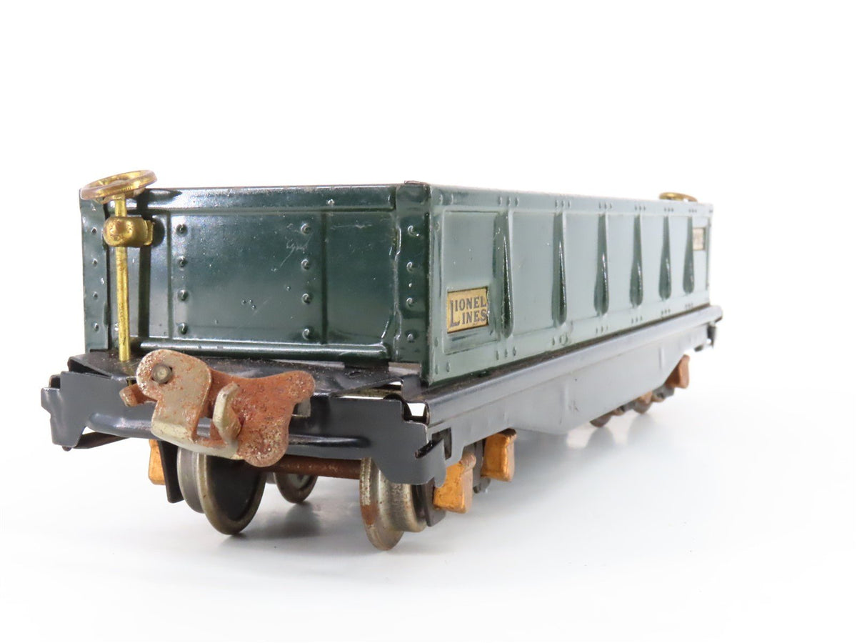 O Gauge 3-Rail Lionel Vintage Prewar Tinplate Lionel Lines Gondola #812
