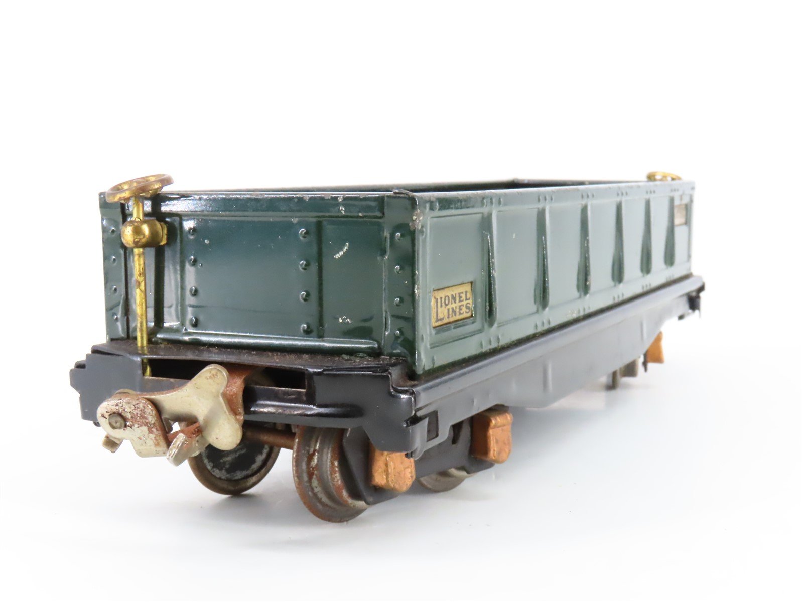 O Gauge 3-Rail Lionel Vintage Prewar Tinplate Lionel Lines Gondola #812