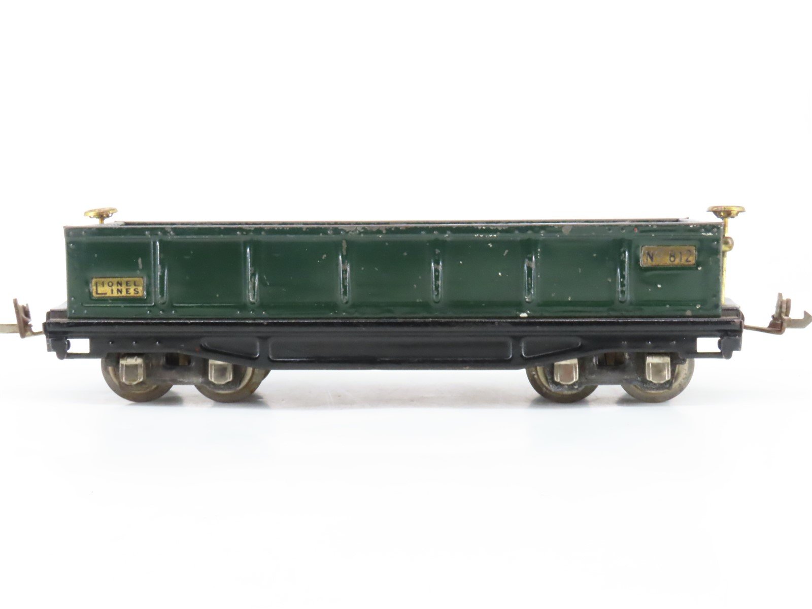 O Gauge 3-Rail Lionel Vintage Prewar Tinplate Lionel Lines Gondola #812
