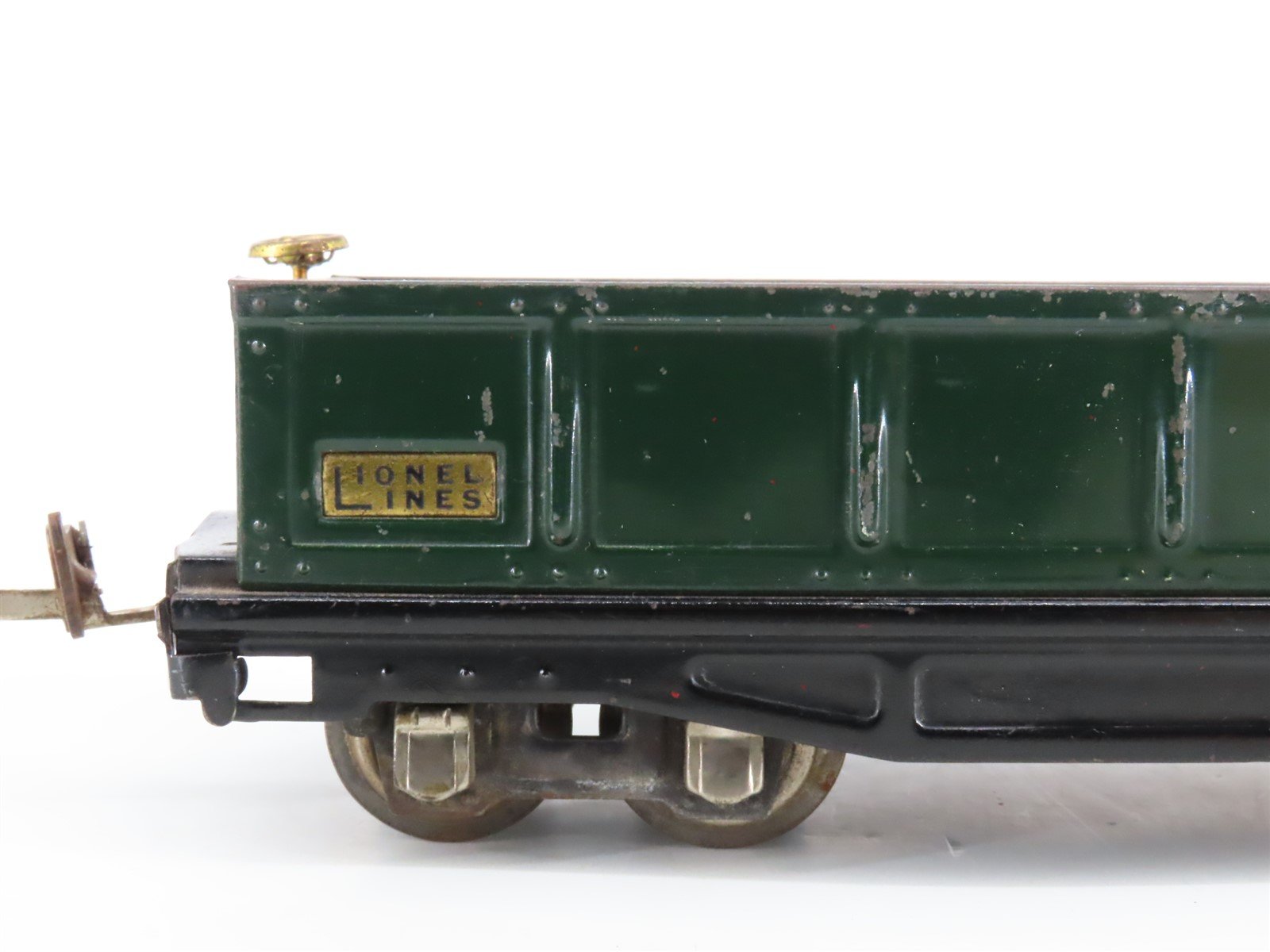 O Gauge 3-Rail Lionel Vintage Prewar Tinplate Lionel Lines Gondola #812