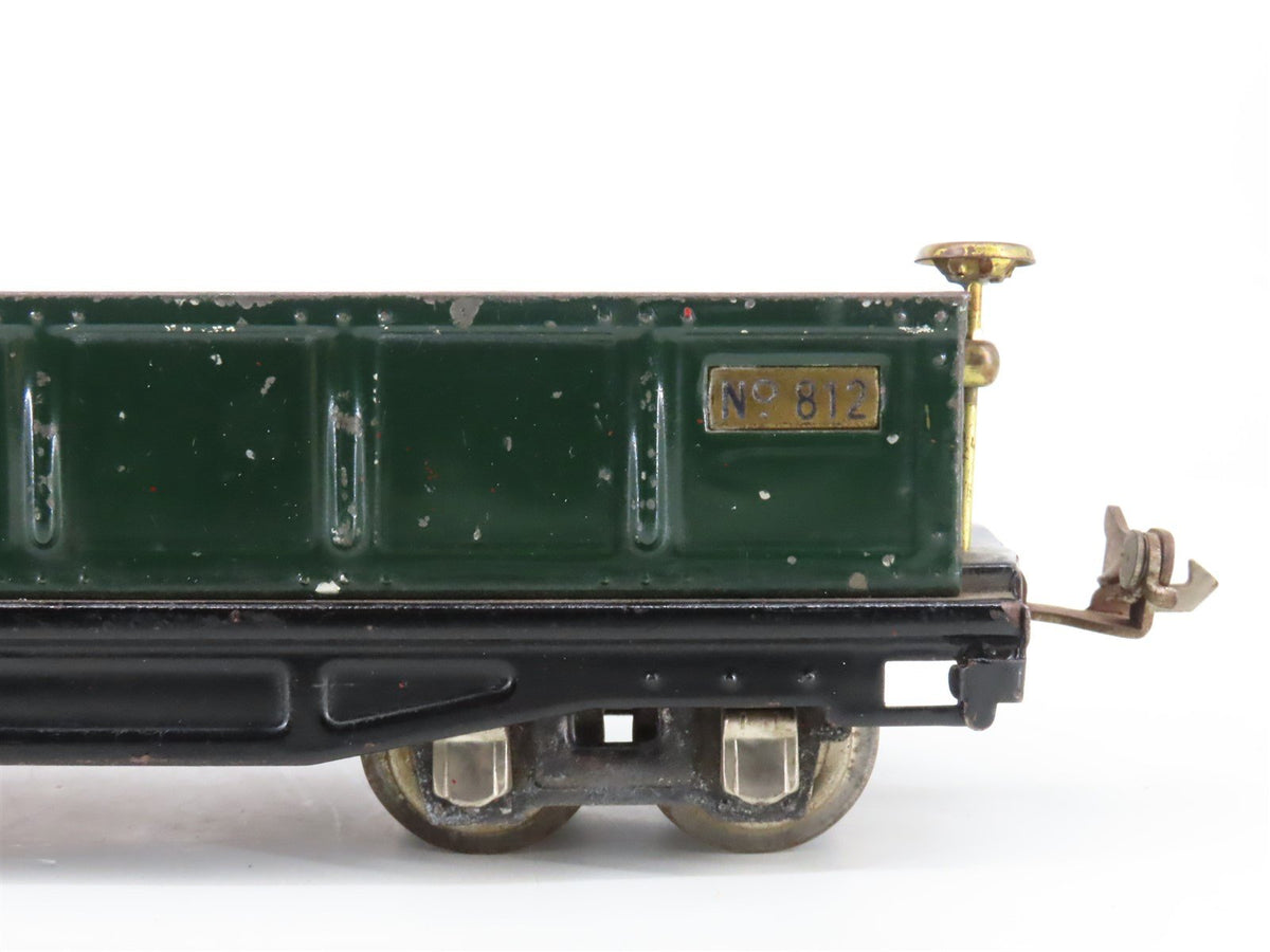 O Gauge 3-Rail Lionel Vintage Prewar Tinplate Lionel Lines Gondola #812