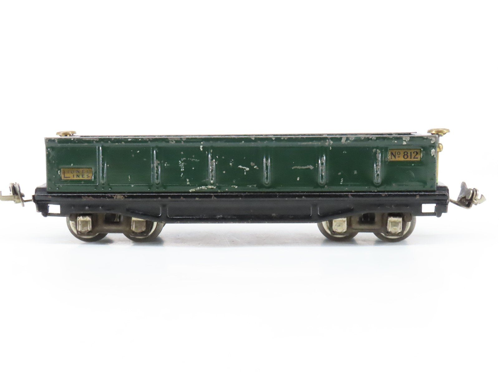 O Gauge 3-Rail Lionel Vintage Prewar Tinplate Lionel Lines Gondola #812