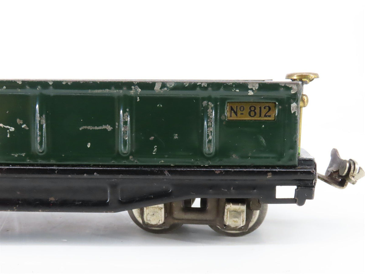 O Gauge 3-Rail Lionel Vintage Prewar Tinplate Lionel Lines Gondola #812