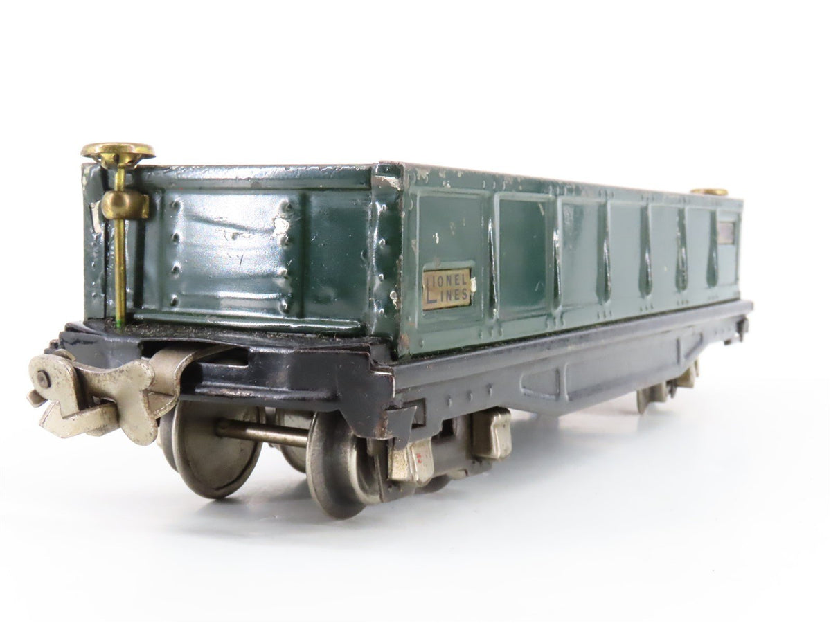 O Gauge 3-Rail Lionel Vintage Prewar Tinplate Lionel Lines Gondola #812