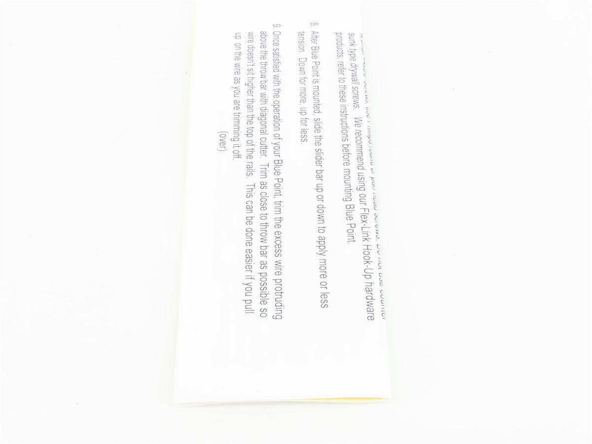 ALL SCALES New Rail 40018-10 Blue Point Switch Machine Turnout Controller 9-Pack