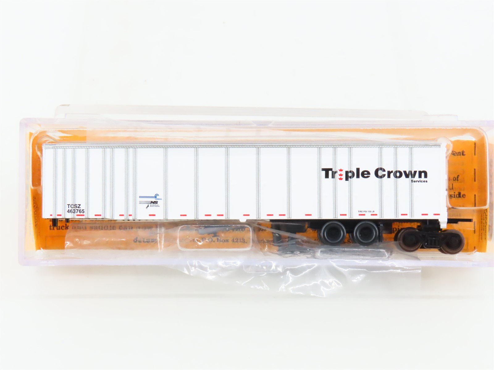 N Scale Deluxe Innovations 180121 TCSZ Triple Crown RoadRailer Trailer #463765