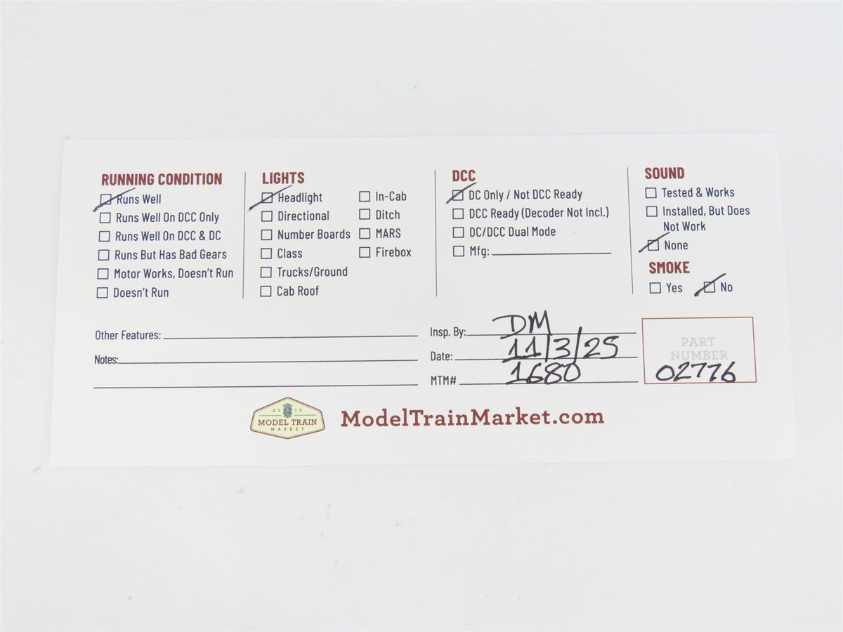 HO Scale Athearn NS Norfolk Southern C44-9W Diesel Locomotive #8890