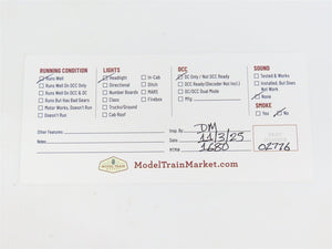 HO Scale Athearn NS Norfolk Southern C44-9W Diesel Locomotive #8890