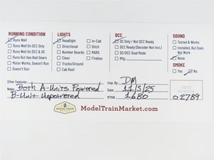 HO Scale Proto 2000 PRR Pennsylvania ALCO PA/B/A Diesel Set - Weathered