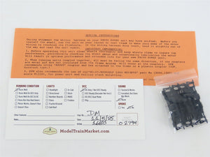 HO Scale Proto Power West A-Line 54413 ALCO FA Diesel - Powered Chassis Only