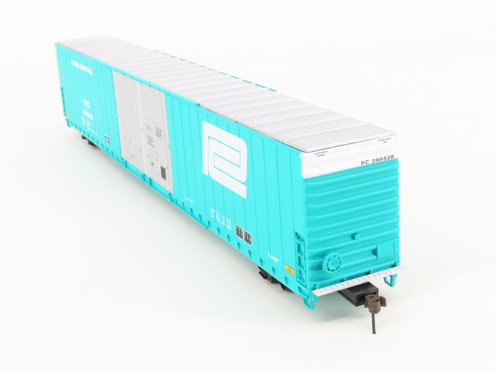 HO Scale Walthers PC Penn Central 86' Hi-Cube Double Plug Door Box Car #295528