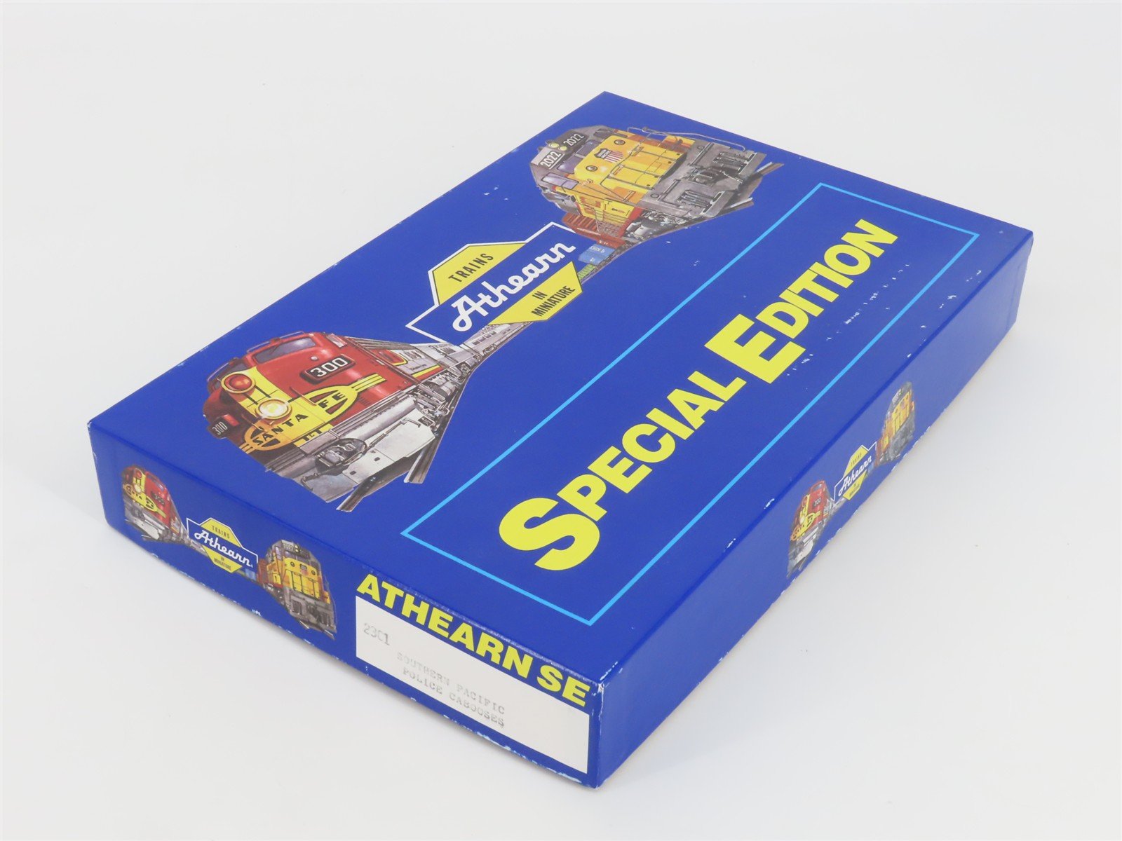 HO Scale Athearn SE Kit #2301 SP Southern Pacific Police Bay Window Cabooses