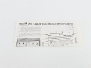 HO Scale Roundhouse 3-in-1 Craft Kit #1503 Undecorated 30' MofW Crew/Work Cars