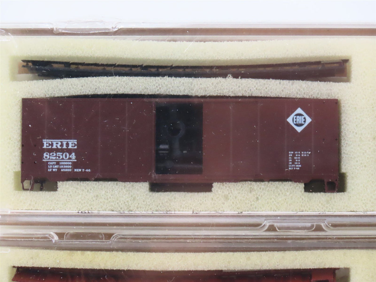 N InterMountain Kits CNJ, NWX, NADX, D&amp;RGW, CIL, AEC &amp; ERIE 40&#39; Box Cars 12-Pack
