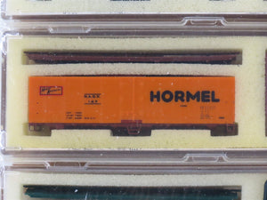 N InterMountain Kits CNJ, NWX, NADX, D&RGW, CIL, AEC & ERIE 40' Box Cars 12-Pack