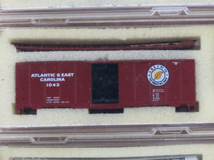 N InterMountain Kits CNJ, NWX, NADX, D&RGW, CIL, AEC & ERIE 40' Box Cars 12-Pack