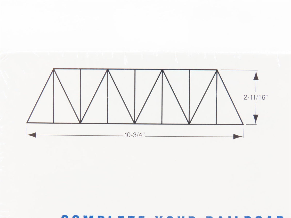 N Scale Walthers Cornerstone Kit 933-3242 Double-Track Truss Bridge - SEALED