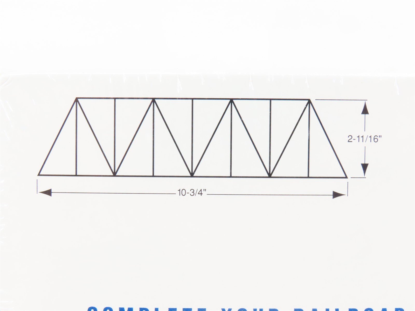 N Scale Walthers Cornerstone Kit 933-3242 Double-Track Truss Bridge - SEALED