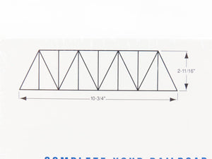 N Scale Walthers Cornerstone Kit 933-3242 Double-Track Truss Bridge - SEALED