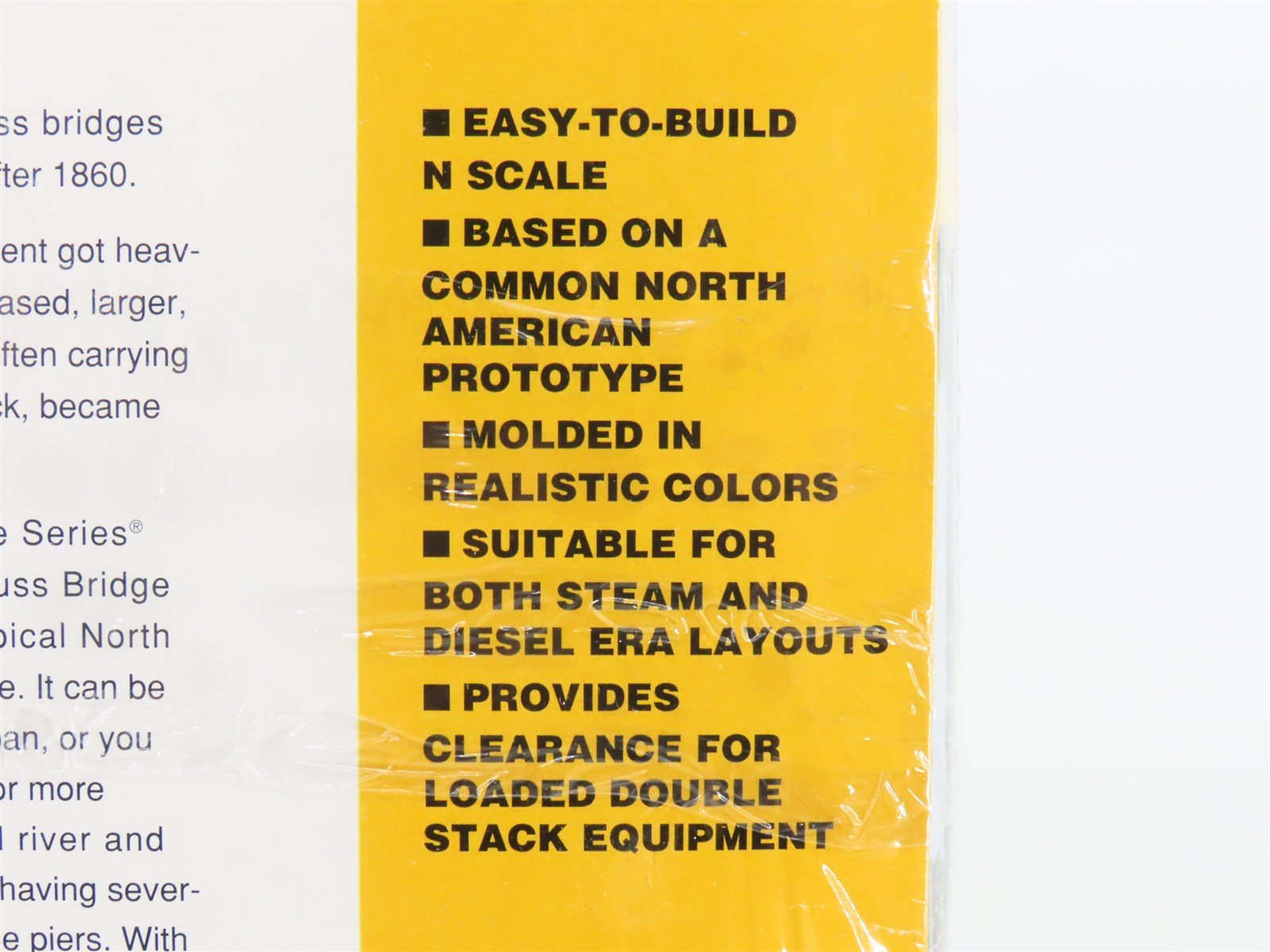 N Scale Walthers Cornerstone Kit 933-3242 Double-Track Truss Bridge - SEALED