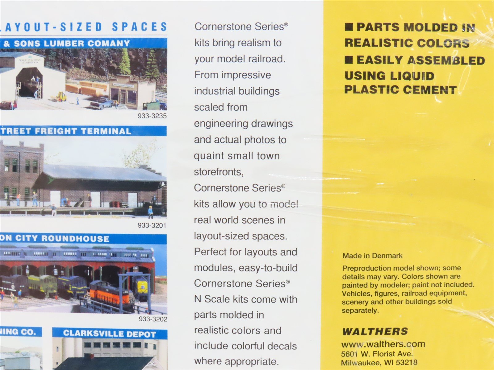 N 1/160 Scale Walthers Cornerstone Kit 933-3811 Gateman's Tower - SEALED