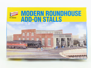 N 1/160 Scale Walthers Cornerstone Kit 933-3261 Modern Roundhouse Add-On Stalls