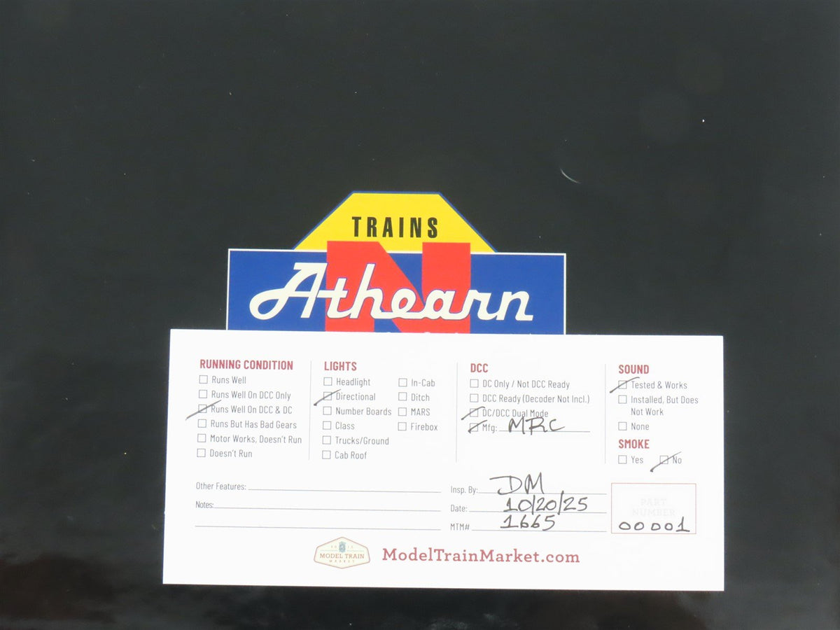 N Scale Athearn 11825 UP Union Pacific 4-8-8-4 Big Boy Steam #4024 w/DCC &amp; Sound