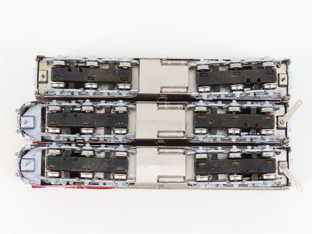 N Scale Key/Samhongsa BRASS 70 ATSF Santa Fe &quot;Warbonnet&quot; ALCO PA/B/A Diesel Set