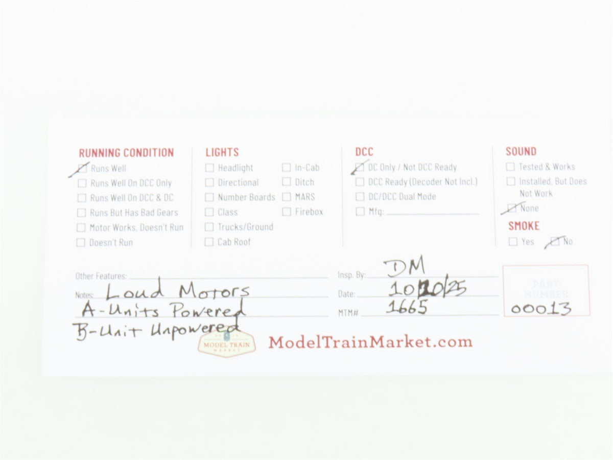 N Scale Key/Samhongsa BRASS 70 ATSF Santa Fe &quot;Warbonnet&quot; ALCO PA/B/A Diesel Set