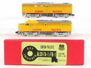 N Scale Key/Samhongsa BRASS 43 UP Union Pacific ALCO FA-1/FB-1 Diesel Set w/ DCC