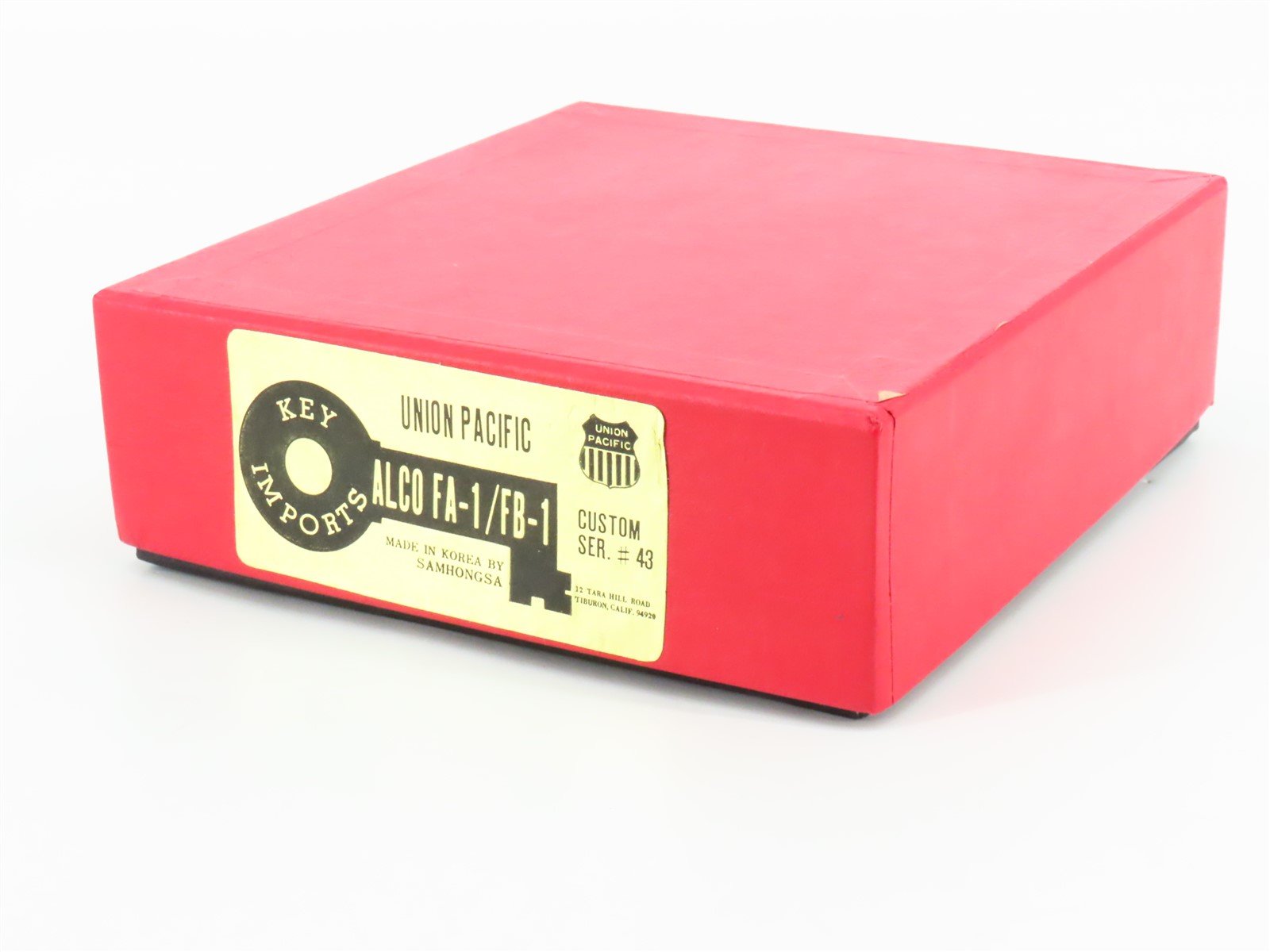 N Scale Key/Samhongsa BRASS 43 UP Union Pacific ALCO FA-1/FB-1 Diesel Set