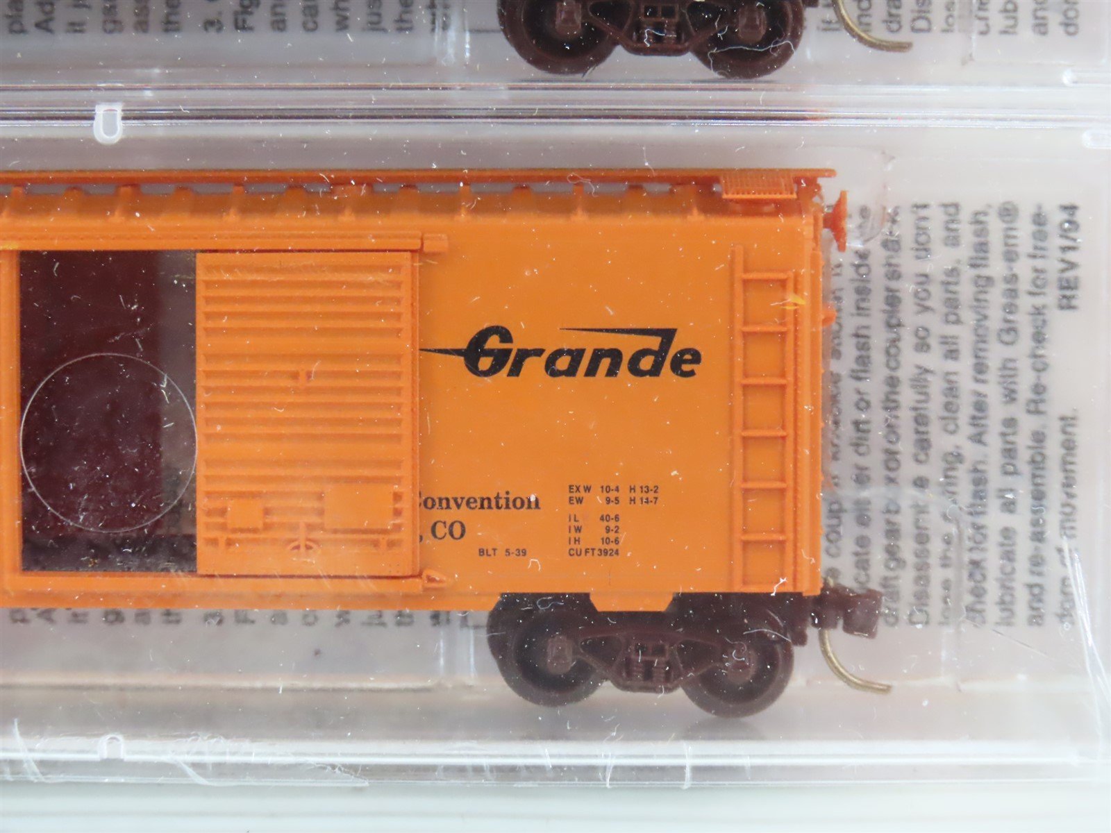 N Scale Micro-Trains MTL NSC 96-10 D&RGW Rio Grande 40' Box Cars 5-Pack - SEALED