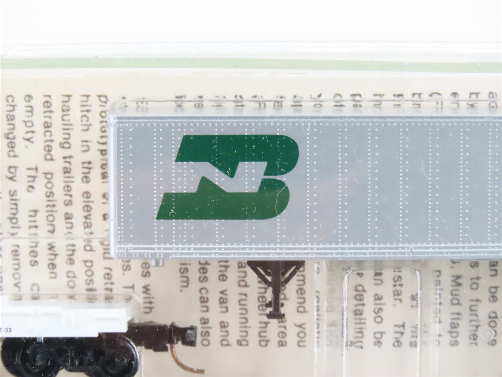 N Kadee Micro-Trains MTL 64012 ATSF 57' TOFC Flat Cars 3-Pack w/Trailers -SEALED