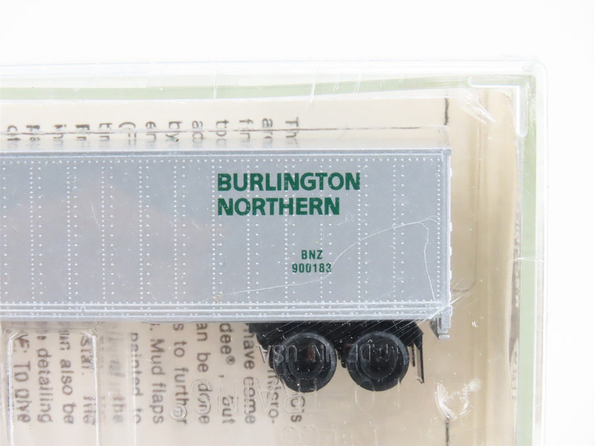 N Kadee Micro-Trains MTL 64012 ATSF 57&#39; TOFC Flat Cars 3-Pack w/Trailers -SEALED