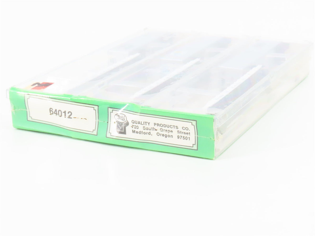 N Kadee Micro-Trains MTL 64012 ATSF 57&#39; TOFC Flat Cars 3-Pack w/Trailers -SEALED