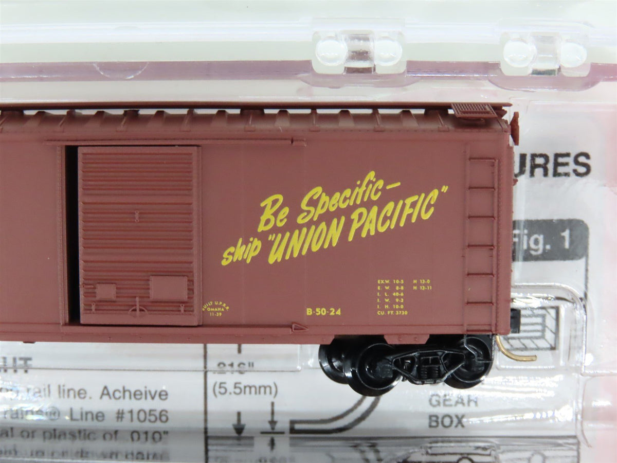 N Scale Micro-Trains MTL 20286-2 UP Union Pacific 40&#39; Box Cars 3-Pack
