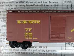 N Scale Micro-Trains MTL 20286-2 UP Union Pacific 40' Box Cars 3-Pack