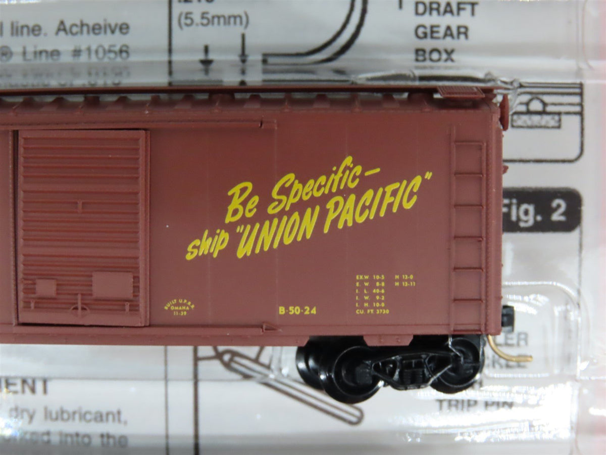 N Scale Micro-Trains MTL 20286-2 UP Union Pacific 40&#39; Box Cars 3-Pack