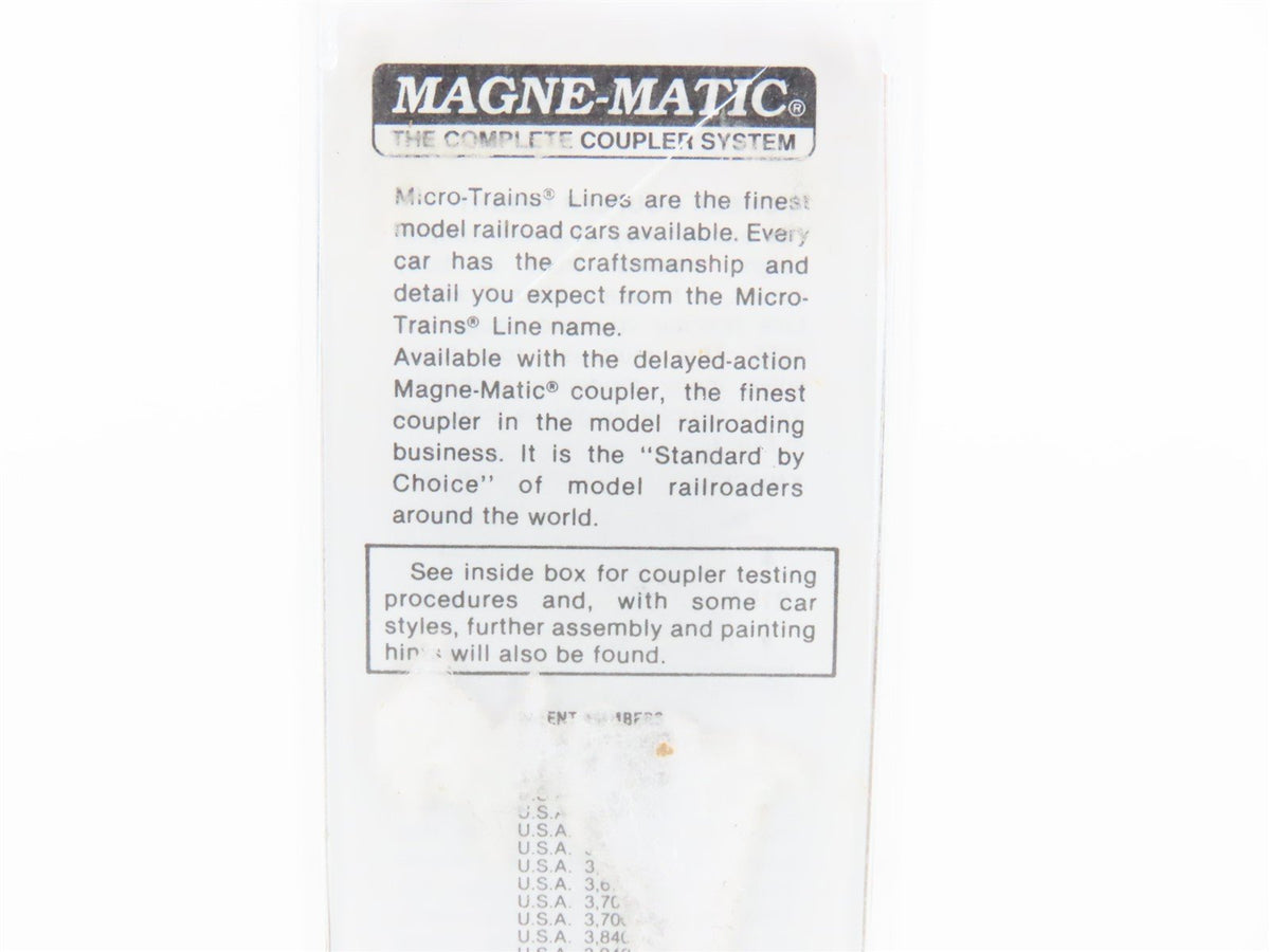 N Scale Micro-Trains MTL 86010 B&amp;O Chessie System 2-Bay Hopper #234915 w/ Load