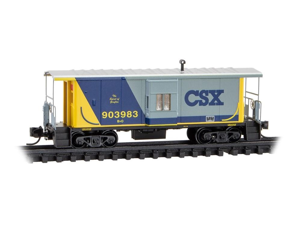 N Micro-Trains MTL 13000310 CSX B&O Spirit of Grafton Bay Window Caboose #903983