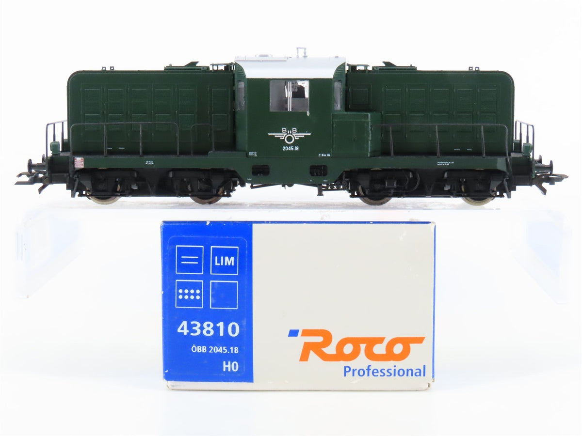 HO Roco Professional 43810 OBB Austrian Class 2045 Diesel #18 - DCC Ready