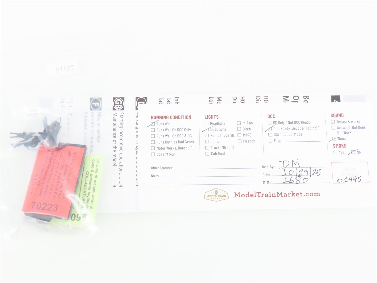 HO Roco Professional 43810 OBB Austrian Class 2045 Diesel #18 - DCC Ready