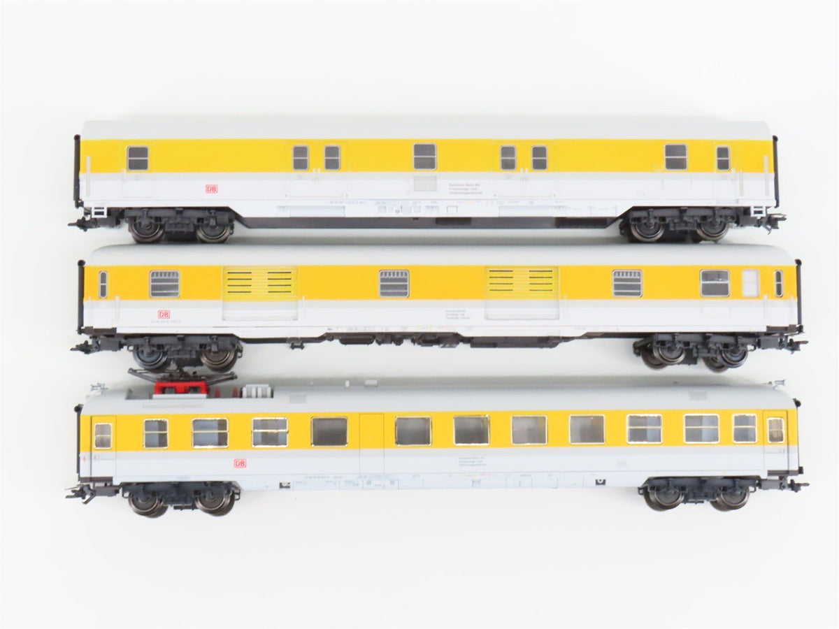 HO 3-Rail AC Marklin 42996 DB-AG Deutsche Bahn &quot;Measurement&quot; Passenger 3-Car Set