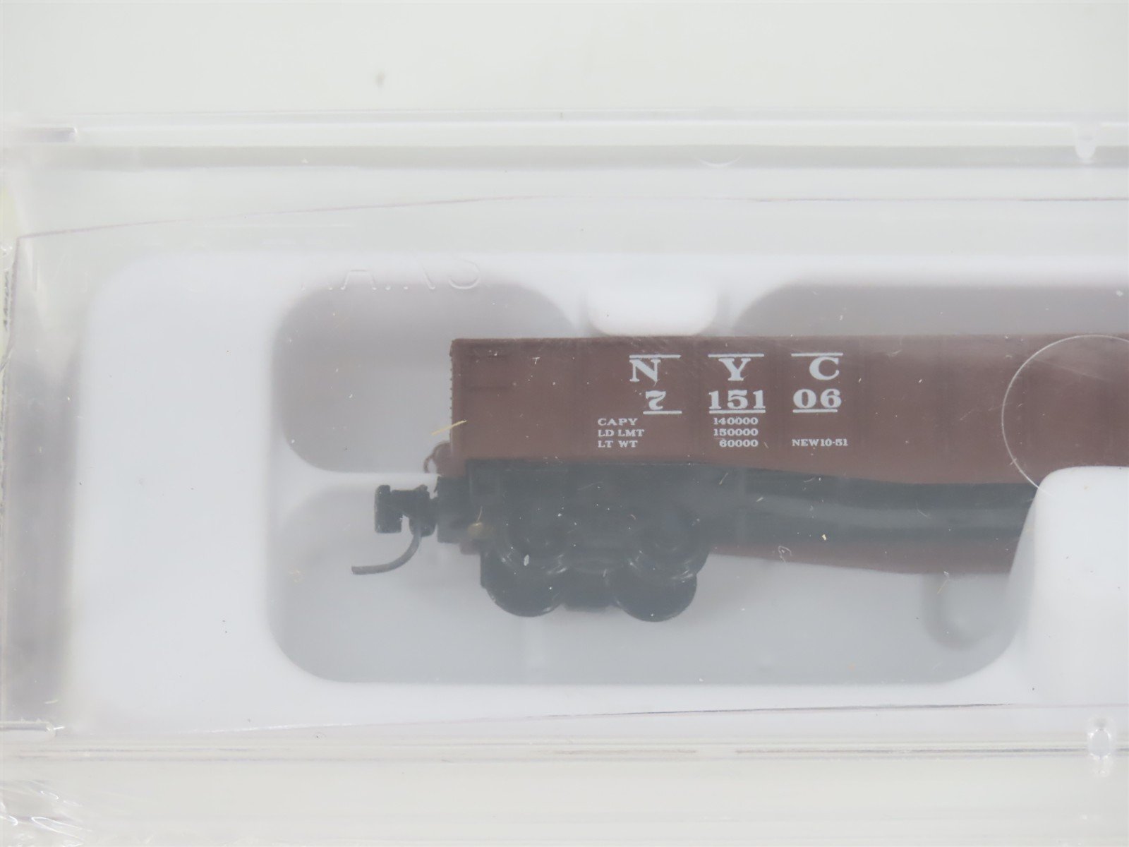 Z Scale Micro-Trains MTL 13102-2 NYC New York Central 50' Gondola #715106 SEALED