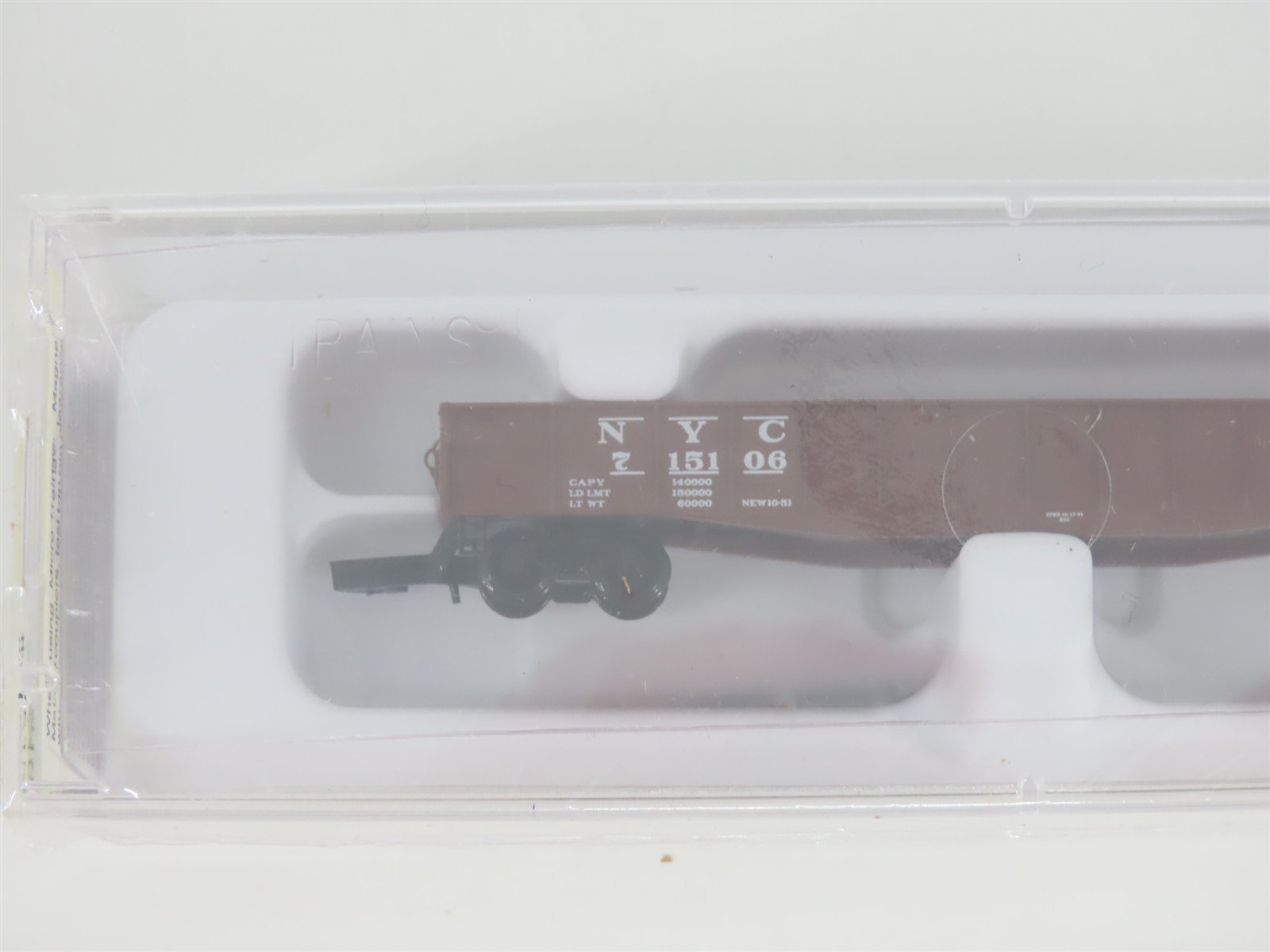 Z Scale Micro-Trains MTL 13102 NYC New York Central 50' Gondola #715106 - SEALED