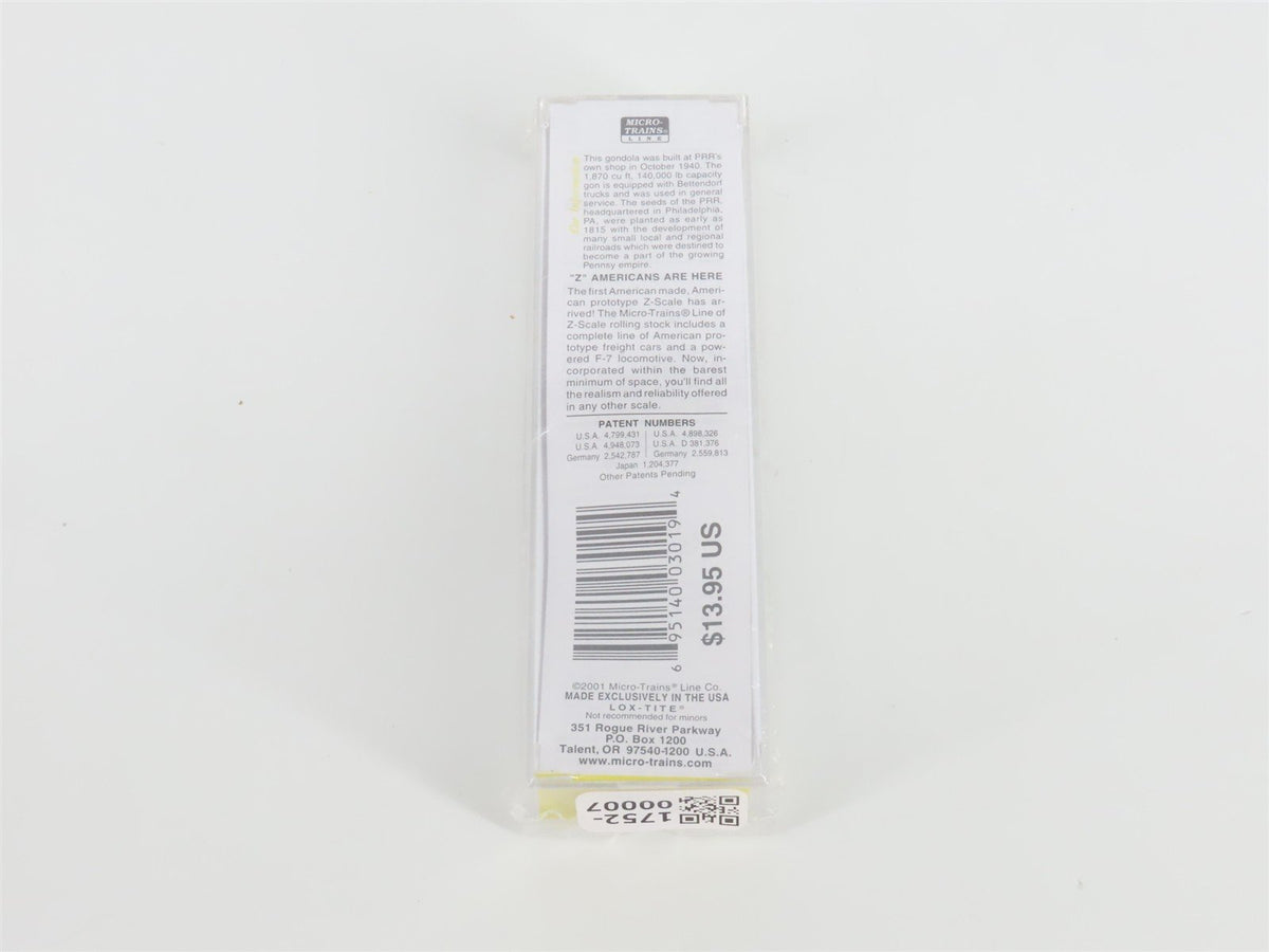 Z Scale Micro-Trains MTL 13101-2 PRR Pennsylvania 50&#39; Gondola #342610 - SEALED